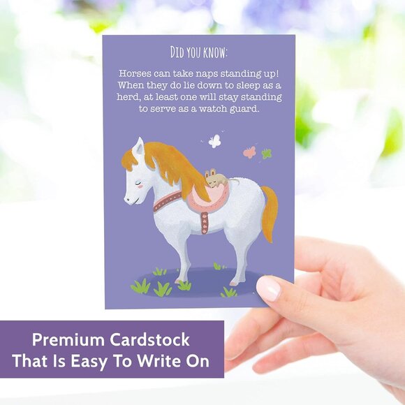 40 Animal Fun Fact Postcards Bulk Pack for Kids Student Friends & Teachers - Picture 6 of 6